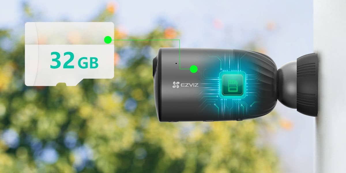 Встроенная память в камере видеонаблюдения