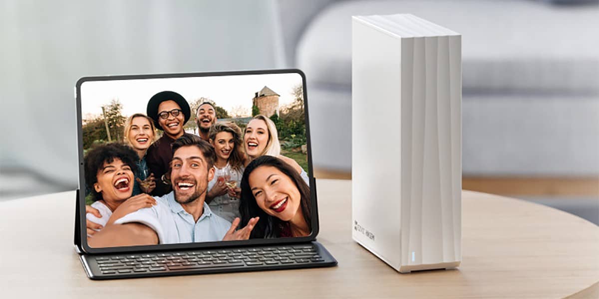 Просмотр записей через сетевое хранилище (NAS)