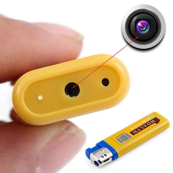 Скрытая камера в зажигалке