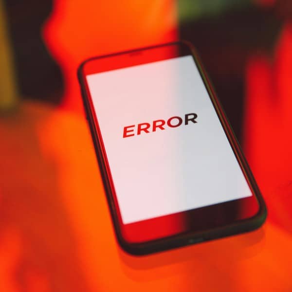 Ошибка просмотра камер видеонаблюдения