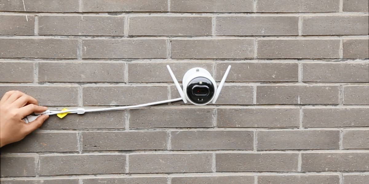 Установка камеры видеонаблюдения
