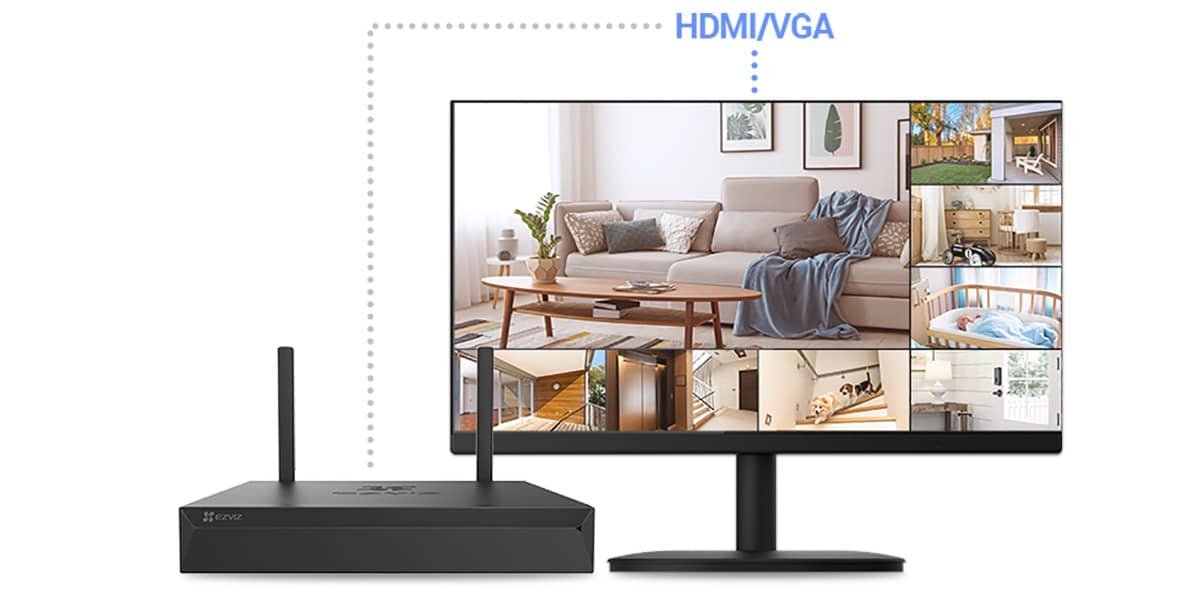 Подключение видеорегистратора к монитору