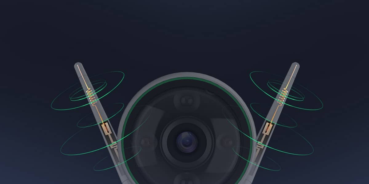 Беспроводная Wi-Fi камера видеонаблюдения