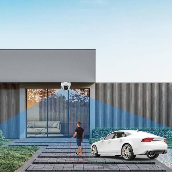 Распознавание формы человека и автомобиля