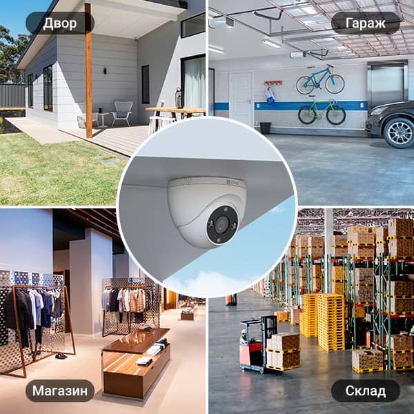 Камера видеонаблюдения для дома и бизнеса
