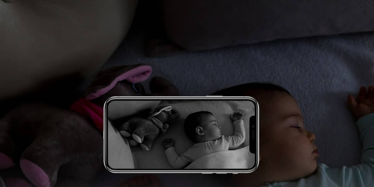 Видеоняня EZVIZ BM1, ночное видение