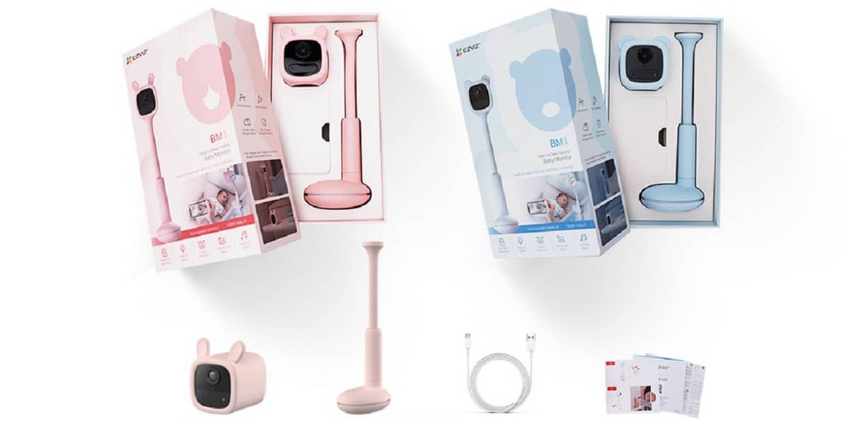Видеоняня EZVIZ BM1, комплектация