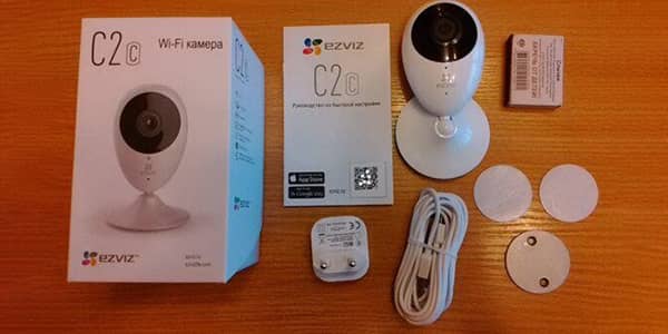 EZVIZ C2C, комплектация