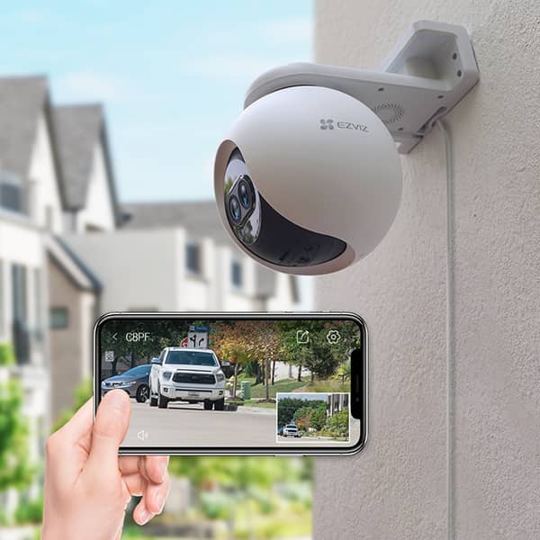 EZVIZ C8PF, картинка в картинке