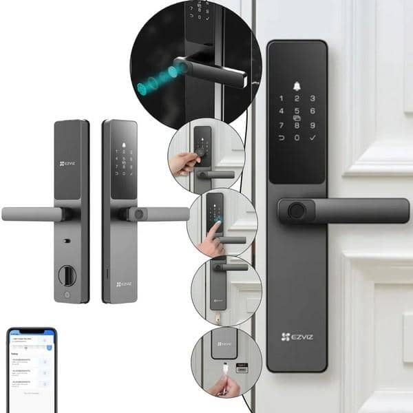 EZVIZ DL05, методы разблокировки