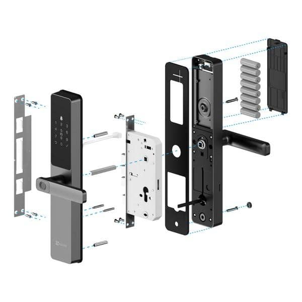EZVIZ DL05, порядок сборки