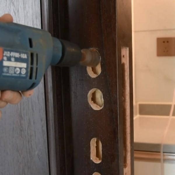 EZVIZ DL05, сверление отверстий