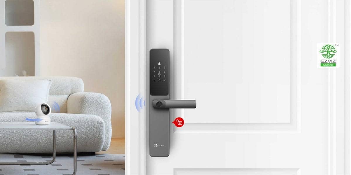 EZVIZ DL05, интеграция с камерами видеонаблюдения