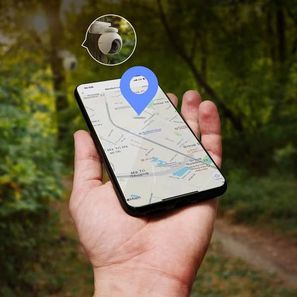 EZVIZ EB8 4G, GPS координаты