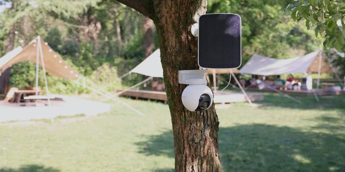 EZVIZ EB8 4G с солнечной панелью