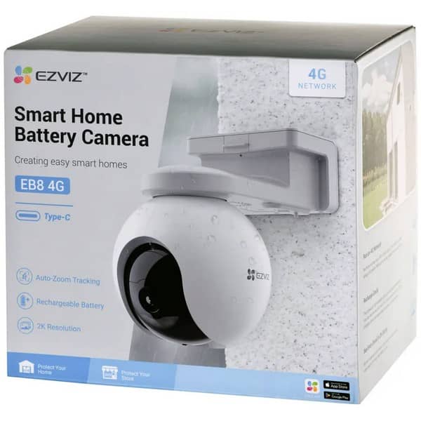 EZVIZ EB8 4G, упаковка