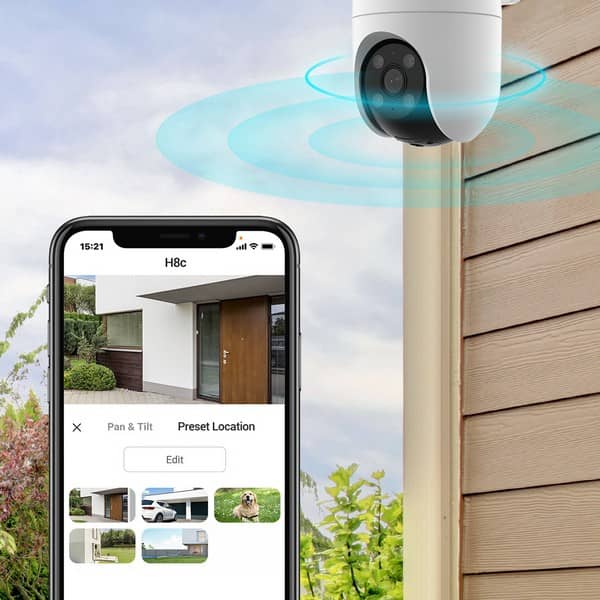 EZVIZ H8c, предустановленные точки наблюдения