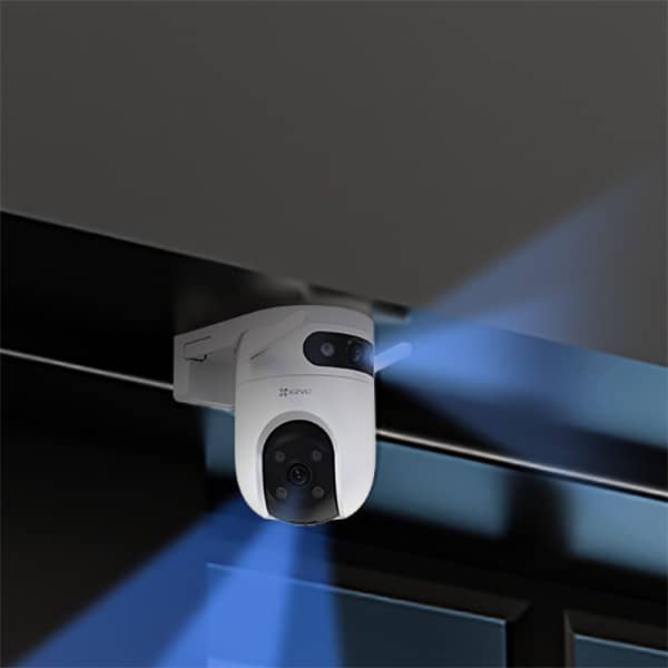 EZVIZ H9c, два объектива в действии