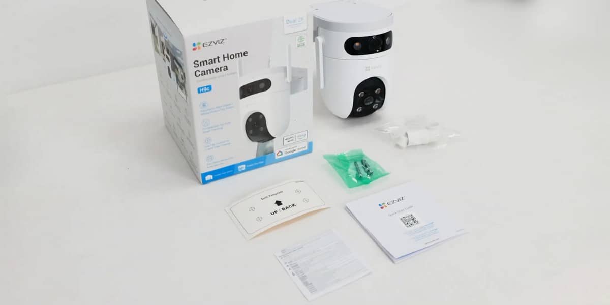 EZVIZ H9c, комплектация