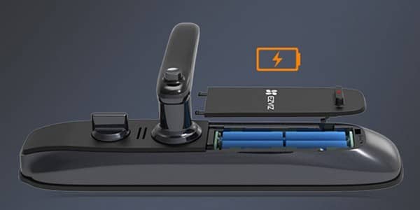 EZVIZ L2S, питание от 4 батареек