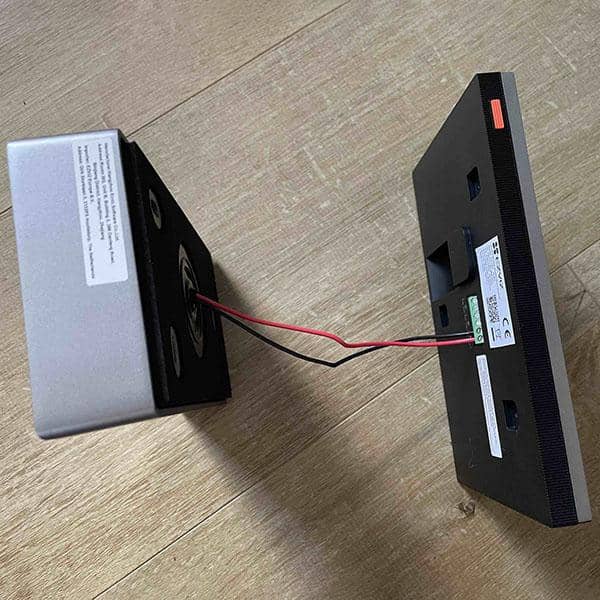 Соединение внешнего видеозвонка и внутреннего монитора EZVIZ HP7