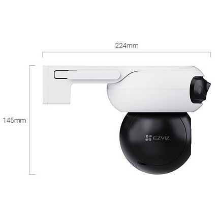 Wi-Fi уличная поворотная IP камера EZVIZ C90 Dual 2K+ 4 Мп (2,8 и 6 мм)
