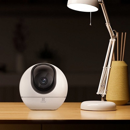 Wi-Fi внутренняя поворотная IP камера EZVIZ H6 3K 5 Мп (4 мм)