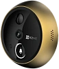 Беспроводной Wi-Fi видеоглазок EZVIZ EP4 Gold 4K 8 Мп (2 мм)