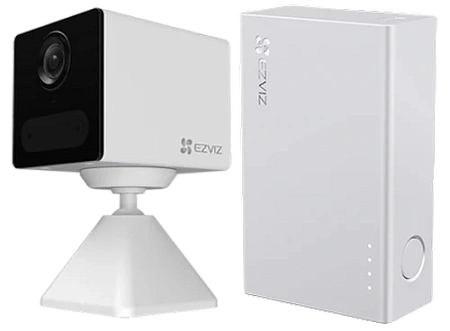 Комплект внутренняя IP мини камера EZVIZ CB2 4G 2K 3 Мп (4 мм) белая с модулем питания