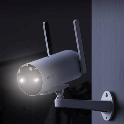 Уличная IP камера с сим картой EZVIZ H5 4G 2K 3 Мп (4 мм)