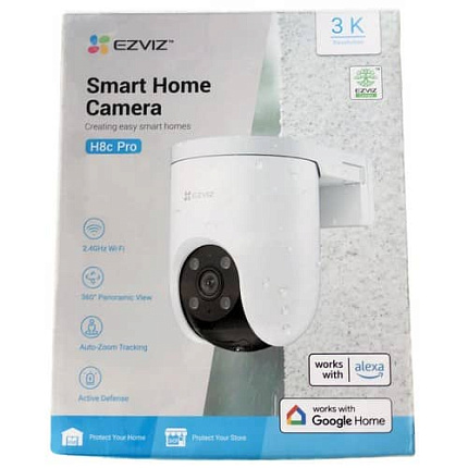 Wi-Fi уличная поворотная IP камера EZVIZ H8c Pro 3K 5 Мп (4 мм)