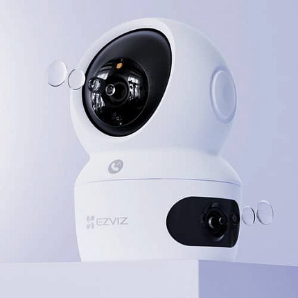 Wi-Fi внутренняя поворотная IP камера EZVIZ H7c Dual 2K+ 4 Мп (2,8 и 6 мм)
