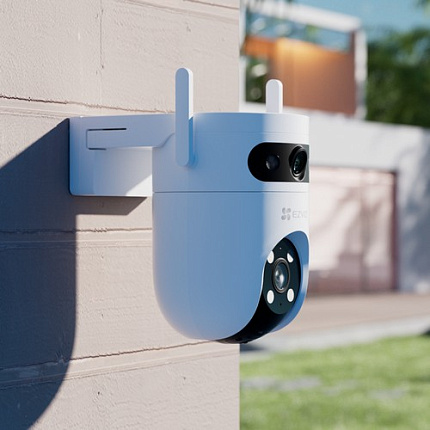 Wi-Fi уличная поворотная IP камера EZVIZ H9c Dual 3K 5 Мп (2,8 и 6 мм)