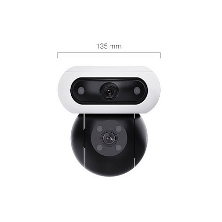 Wi-Fi уличная поворотная IP камера EZVIZ C90 Dual 2K+ 4 Мп (2,8 и 6 мм)