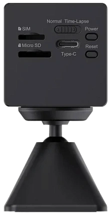 Комплект внутренняя IP мини камера EZVIZ CB2 4G 2K 3 Мп (4 мм) черная с модулем питания