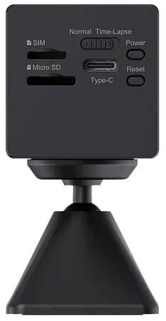 Комплект внутренняя IP мини камера EZVIZ CB2 4G 2K 3 Мп (4 мм) черная с модулем питания