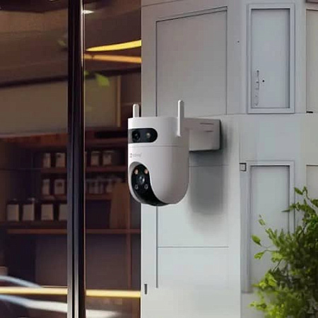Wi-Fi уличная поворотная IP камера EZVIZ H9c Dual 3K 5 Мп (2,8 и 6 мм)