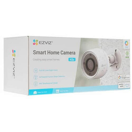 Wi-Fi уличная IP камера EZVIZ H3c Color 2 Мп (2,8 мм)