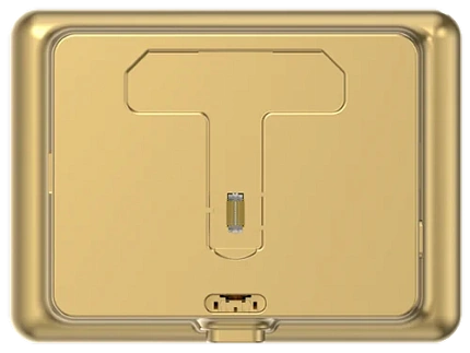 Беспроводной Wi-Fi видеоглазок EZVIZ DP2C Gold 2 Мп (2 мм)