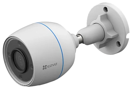 Комплект 4 уличные IP камеры EZVIZ H3c Color 2 Мп (2,8 мм) с видеорегистратором X5S