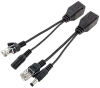 Комплект адаптеров POE с разъемами типа RJ45 и DC 2.1 / 5.5