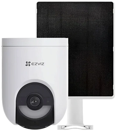 Комплект уличная поворотная IP камера EZVIZ HB8 Lite 4G 2K+ 4 Мп (4 мм) с солнечной панелью