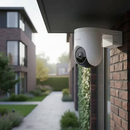 Комплект уличная поворотная IP камера EZVIZ HB8 Lite 4G 2K+ 4 Мп (4 мм) с солнечной панелью