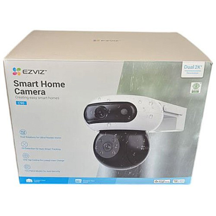 Wi-Fi уличная поворотная IP камера EZVIZ C90 Dual 2K+ 4 Мп (2,8 и 6 мм)