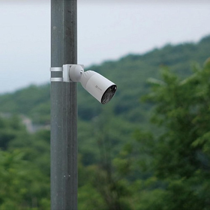 Кронштейн для крепления на столб для уличных камер EZVIZ CS-CMT-Pole Mount Bracket