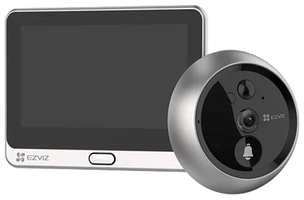 Беспроводной Wi-Fi видеоглазок EZVIZ DP2 2K 3 Мп (2 мм)