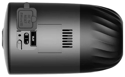 Комплект уличная IP камера EZVIZ BC1C 4K 8 Мп (2,8 мм) с солнечной панелью