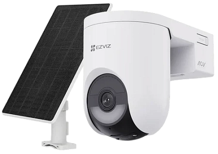 Комплект уличная поворотная IP камера EZVIZ HB8 Lite 4G 2K+ 4 Мп (4 мм) с солнечной панелью