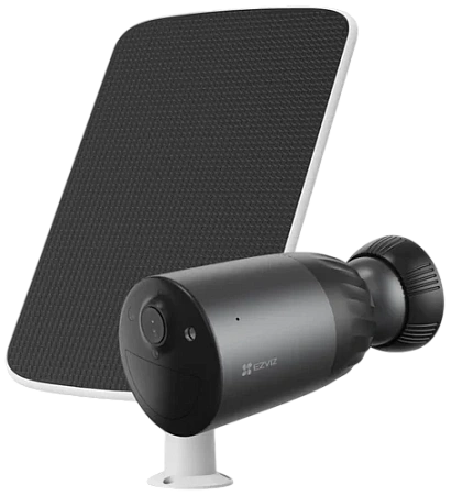 Комплект уличная IP камера EZVIZ BC1C 4K 8 Мп (2,8 мм) с солнечной панелью