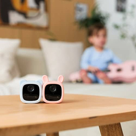 Wi-Fi видеоняня (розовый заяц) EZVIZ BM1 2 Мп (4 мм)
